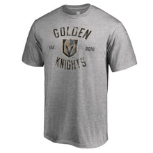 Load image into Gallery viewer, Vegas Golden Knights Heritage T-Shirt - Ash NHL Guys Tee
