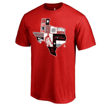 Load image into Gallery viewer, James Harden Houston Rockets Player State T-Shirt - Red NBA Guys Tee
