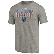 Load image into Gallery viewer, Vegas Golden Knights Freedom Tri-Blend T-Shirt NHL Guys Tee
