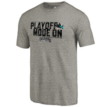 Load image into Gallery viewer, San Jose Sharks 2018 Stanley Cup Playoffs Home Ice Advantage T-Shirt - Heather Gray NHL Guys Tee
