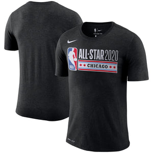 2020 Nba All-Star Game Primary Logo T-Shirt – Black NBA Guys Tee