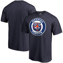 Load image into Gallery viewer, Detroit Tigers Cooperstown Collection Huntington T-Shirt - Navy MLB Guys Tee
