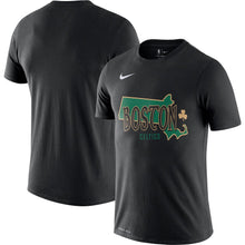 Load image into Gallery viewer, Boston Celtics 2019/20 City Edition Hometown Performance T-Shirt - Black NBA Guys Tee
