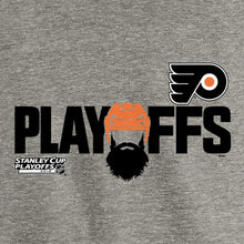 Load image into Gallery viewer, Philadelphia Flyers 2018 Stanley Cup Playoffs Bound Team Favorite Tri-Blend T-Shirt - Heather Gray NHL Guys Tee
