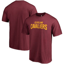 Load image into Gallery viewer, Cleveland Cavaliers Primary Wordmark T-Shirt - Wine NBA Guys Tee
