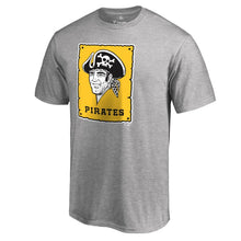 Load image into Gallery viewer, Pittsburgh Pirates Cooperstown Collection Forbes T-Shirt - Ash MLB Guys Tee
