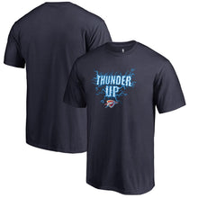 Load image into Gallery viewer, Oklahoma City Thunder Thunder Up Hometown Collection T-Shirt - Navy NBA Guys Tee
