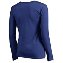 Load image into Gallery viewer, Buffalo Bills Nfl Pro Line Women's Primary Logo V-Neck Long-Sleeve T-Shirt - Royal NFL Ladies V-Neck Long Sleeve
