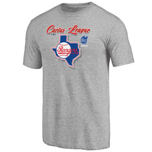 Load image into Gallery viewer, Texas Rangers 2020 Spring Training Mentor Tri-Blend T-Shirt – Gray MLB Guys Tee
