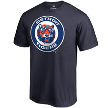 Load image into Gallery viewer, Detroit Tigers Cooperstown Collection Huntington T-Shirt - Navy MLB Guys Tee
