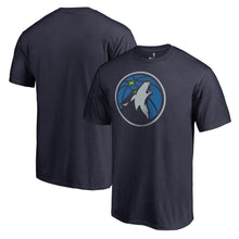Load image into Gallery viewer, Minnesota Timberwolves Primary Logo 2 T-Shirt - Navy NBA Guys Tee
