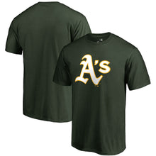 Load image into Gallery viewer, Oakland Athletics Primary Logo T-Shirt - Green MLB Guys Tee
