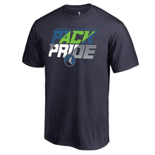 Load image into Gallery viewer, Minnesota Timberwolves Pack Pride Hometown Collection T-Shirt - Navy NBA Guys Tee
