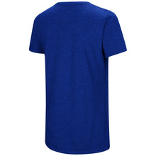 Load image into Gallery viewer, Los Angeles Dodgers Under Armour Women&#39;s Team Lock-Up Tri-Blend T-Shirt - Royal MLB Ladies V-Neck
