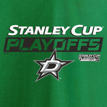 Load image into Gallery viewer, Dallas Stars 2019 Stanley Cup Playoffs Bound Body Checking T-Shirt - Kelly Green NHL Guys Tee
