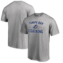Load image into Gallery viewer, Tampa Bay Lightning Victory Arch T-Shirt - Ash NHL Guys Tee
