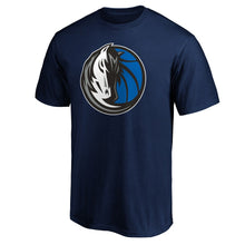 Load image into Gallery viewer, Dallas Mavericks Primary Team Logo T-Shirt - Navy NBA Guys Tee

