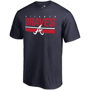 Atlanta Braves End Game T-Shirt - Navy MLB Guys Tee