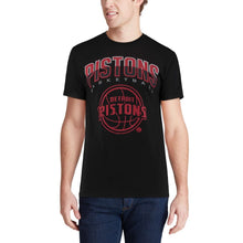 Load image into Gallery viewer, Detroit Pistons Unk Evolve T-Shirt - Black NBA Guys Tee
