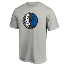 Load image into Gallery viewer, Dallas Mavericks Primary Team Logo T-Shirt - Charcoal NBA Guys Tee
