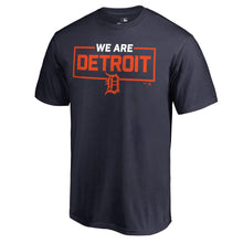 Load image into Gallery viewer, Detroit Tigers We Are Icon T-Shirt - Navy MLB Guys Tee
