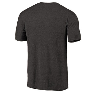 Boston Celtics Distressed Logo Tri-Blend T-Shirt - Black NBA Guys Tee