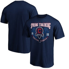 Load image into Gallery viewer, Cleveland Indians 2020 Spring Training Pickoff Move T-Shirt - Navy MLB Guys Tee
