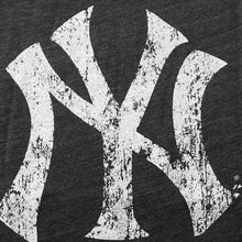 Load image into Gallery viewer, Majestic Threads New York Yankees Primary Logo Tri-Blend T-Shirt - Navy Blue MLB Guys Tee
