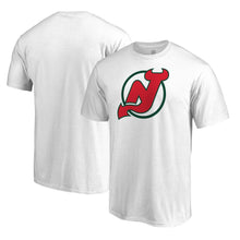 Load image into Gallery viewer, New Jersey Devils Team Alternate T-Shirt - White NHL Guys Tee
