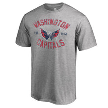 Load image into Gallery viewer, Washington Capitals Heritage T-Shirt - Ash NHL Guys Tee
