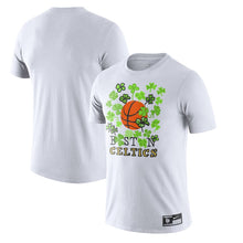 Load image into Gallery viewer, Boston Celtics Pagowski Collab T-Shirt - White NBA Guys Tee
