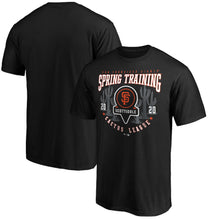Load image into Gallery viewer, San Francisco Giants 2020 Spring Training Pickoff Move T-Shirt - Black MLB Guys Tee
