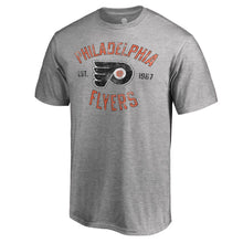 Load image into Gallery viewer, Philadelphia Flyers Heritage T-Shirt - Ash NHL Guys Tee
