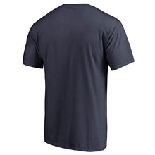 Load image into Gallery viewer, Buffalo Sabres Team Lockup T-Shirt - Navy NHL Guys Tee

