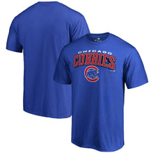 Load image into Gallery viewer, Chicago Cubs Cubbies Hometown Collection T-Shirt - Royal MLB Guys Tee
