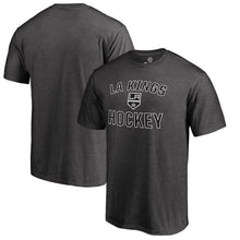 Load image into Gallery viewer, Los Angeles Kings Victory Arch T-Shirt - Heather Gray NHL Guys Tee

