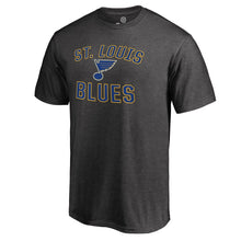 Load image into Gallery viewer, St. Louis Blues Victory Arch T-Shirt - Heather Gray NHL Guys Tee

