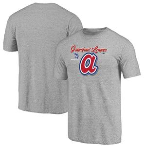 Atlanta Braves 2020 Spring Training Mentor Tri-Blend T-Shirt – Gray MLB Guys Tee