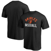 Load image into Gallery viewer, Baltimore Orioles Team Pride T-Shirt - Black MLB Guys Tee
