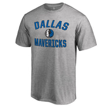 Load image into Gallery viewer, Dallas Mavericks Big &amp; Tall Victory Arch T-Shirt - Ash NBA Guys Tee
