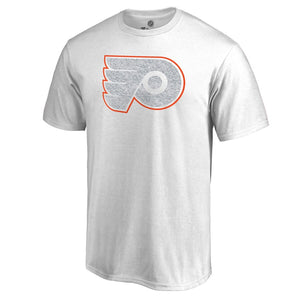 Philadelphia Flyers Whiteout T-Shirt - White NHL Guys Tee