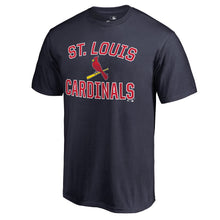 Load image into Gallery viewer, St. Louis Cardinals Victory Arch T-Shirt - Navy MLB Guys Tee
