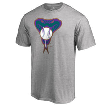 Load image into Gallery viewer, Arizona Diamondbacks Cooperstown Collection Huntington T-Shirt - Ash MLB Guys Tee
