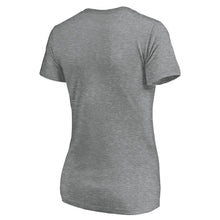 Load image into Gallery viewer, Oakland Athletics Women&#39;s Showtime V-Neck T-Shirt - Heathered Gray MLB Ladies V-Neck
