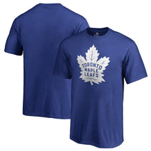 Load image into Gallery viewer, Toronto Maple Leafs Primary Logo T-Shirt - Royal NHL Guys Tee

