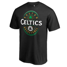 Load image into Gallery viewer, Boston Celtics Forever Lucky T-Shirt - Black NBA Guys Tee
