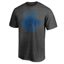 Load image into Gallery viewer, Dallas Mavericks Showtime International Foul T-Shirt - Heathered Charcoal NBA Guys Tee
