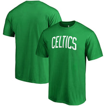 Load image into Gallery viewer, Boston Celtics Primary Wordmark T-Shirt - Kelly Green NBA Guys Tee

