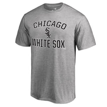 Load image into Gallery viewer, Chicago White Sox Victory Arch T-Shirt - Heathered Gray MLB Guys Tee
