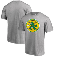 Load image into Gallery viewer, Oakland Athletics Cooperstown Collection Huntington T-Shirt - Heathered Gray MLB Guys Tee
